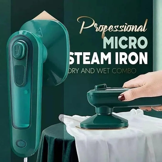 TechXpire Portable Micro Steam iron Lightweight Steamer for Home Office